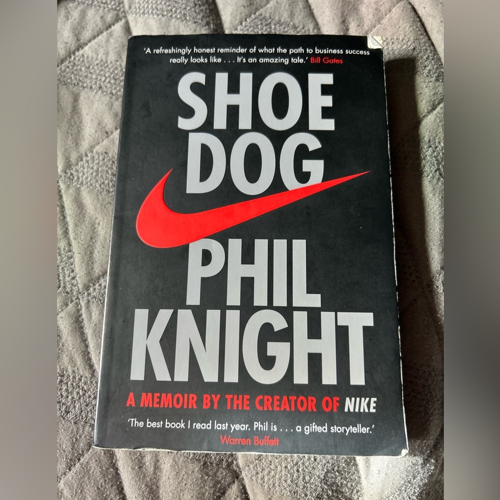 Shoe Dog by Phil Knight - Softcover Book Sneakerhead Memoir Nike Nonfiction
